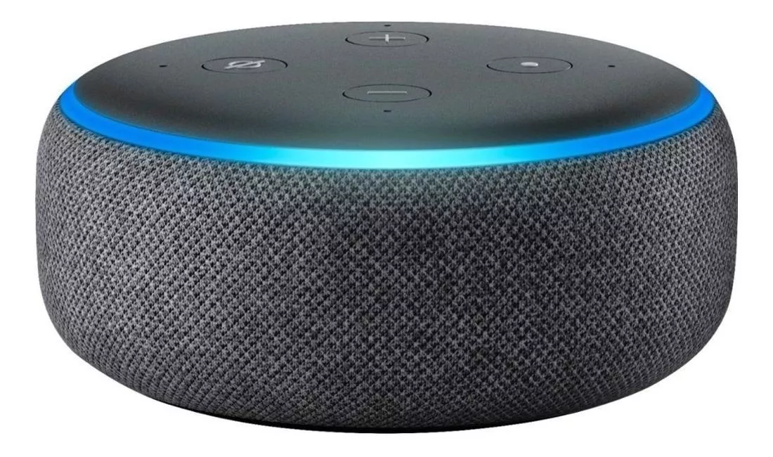 Amazon Echo Dot 3rd Gen Com Assistente Virtual Alexa Charcoal 110v/240v