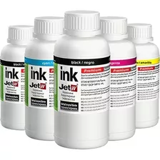 5x 500ml Tinta Premium Para Impressora Canon Ip7210 C5000-01