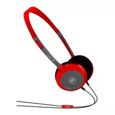 Audifonos Hp-200 Maxell Ultralight Headphones Dynamic Trss Color Rojo