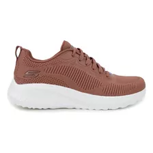 Tênis Feminino Skechers Bobs Squad Chaos Marrom - 1172