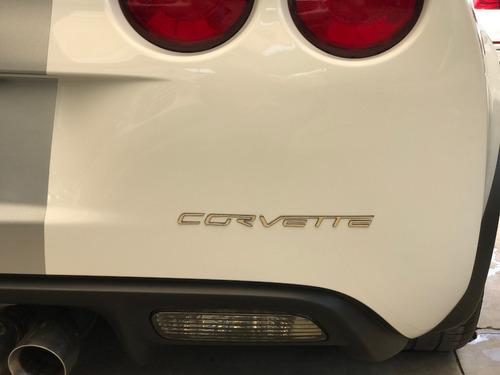 Letras Logotipo Chevrolet Corvette C6, 2005 - 2013 Foto 3