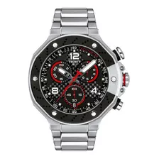 Reloj Tissot T-race Moto Gp -t141417110570 Por Color De La Correa Acero Color Del Bisel Negro Color Del Fondo Negro