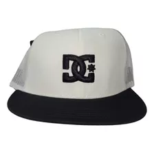 Gorra Dc Shoes Modelo Norman 2 Beige Negro Trucker Importada