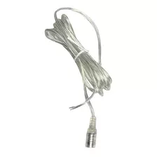 Conector Transparente Hembra 2.5 Dc Para Anuncios Neon Led