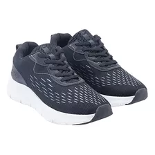 Zapatilla Hombre Clásica Running Negro Corona