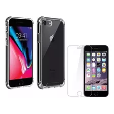 Funda Case Mas Vidrio Templado 9h Para iPhone 7 / 8 / Se 