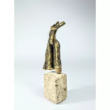 De La Serie Arqueologías - Escultura En Bronce