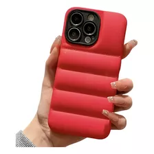 Carcasa De Silicona Puffer - Para iPhone 13 Pro Max