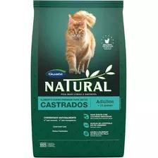 Alimento Natural Castrados Para Gato Adulto Sabor Frango E Arroz Em Sacola De 7.5kg