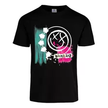 Playera Blink 182 Portada Album Logo Negra