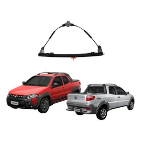 Maquina Vidro Manual Porta Esquerda Palio Strada Work 2p