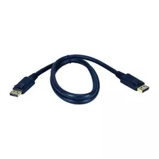 Cable Qvs De 3 Pies M / M Displayport Con Conectores De Enga