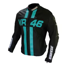 Campera Valentino Rossi Vr46 Cuero Eco Con Protecciones