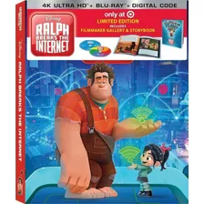 4k Ultra Hd + Bluray Digital Code Disney Ralph Breaks The ..