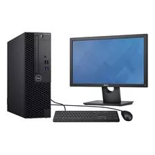  Dell 3060 Desktop + Monitor Dell Core I3 8 Geração 8gb Ssd 240gb