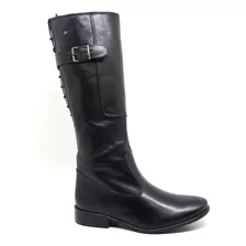 Bota Montaria Fem. Perlatto Couro Legítimo Café Original N F