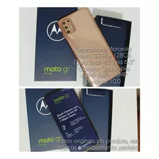Smartphone Motorola Moto G9 Plus 128gb Ouro Rosê 4g Tela 6.5