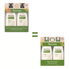 Crema Aveeno Active Naturals Loción Hidratante Diaria X 2