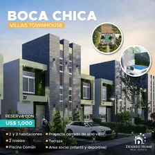 Proyecto De Villas Ubicado En Boca Chica, Republica Dominicana