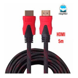 Cable Hdmi 5 Metros Ps3 Ps4 Xbox 360 Laptop Pc Full Hd 1080p