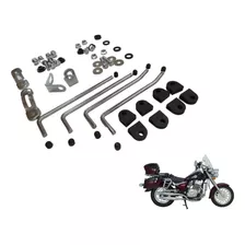 Conjunto De Fixação Do Para-brisa Shineray Bolt Moto Custom