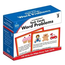 Carson Dellosa Task Cards, Word Problems (140102)