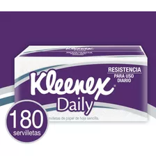 Paquete De Servilletas Kleenex Daily X180 Unidades