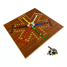 Juego De Mesa No Te Enojes 4 Y 6 Jugadores Dados Y Canicas