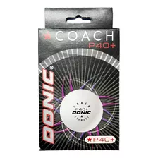 Pelotitas Ping Pong Donic Coach P40+ X6 Tissus