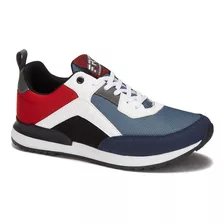 Tenis Ferrato Estilo Urbano De Textil Para Hombre Multicolor