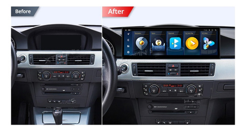 Mega Pantalla 14.9 Android Bmw Serie 3 05-12 Carplay Radio Foto 6