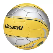 Pelota Nassau Papi Futbol Futsal New Taegeuk N° 4 Baby Sala Aprobado Kfa Color Amarillo/gris