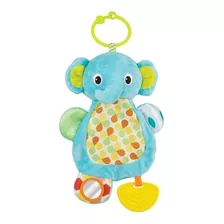 Peluche Elefante Con Texturas Colgante Winfun 0265