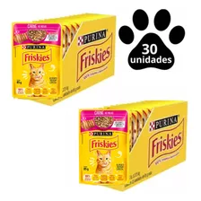 Kit 30 Sachês Ração Úmida Ao Molho 85g Gato Adulto Sabores