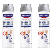 Pack X3 Spray Hansaplast Silver Active 150ml