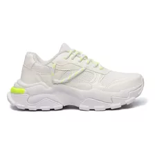 Tênis Sneaker Ecko Voltz - Branco / Verde Limão