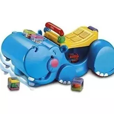 Fisher Price Hipopótamo Caminador Traga Bloques.