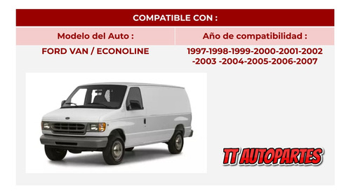 Espejo Ford Van / Econoline 1997-98-99-00-02-05-2007 Izq Ore Foto 3