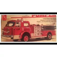 Modelismo Estatico Kit Para Armar Camión De Bomberos 1:25