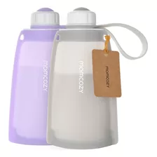 Momcozy Bolsas De Almacenamiento De Leche De Silicona, Bolsa