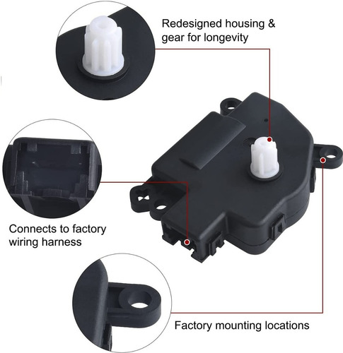 Actuador Calefactor Dodge Challenger - Charger (2008-2019) Foto 3