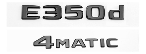 Para Mercedes- Benz E43 E260 Tail Sticker Logo E300d Foto 4