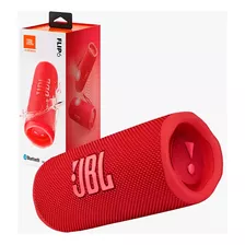 Parlante Jbl Flip 6 - Bluetooth, Resistente Al Agua, Rojo