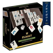 Rummy Rummi 4 Tableros Plastico Fichas Colores Caja Carton