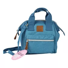 Mini Bolsa Mommy Bag Mm3264 Azul Original Clio