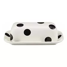 Kate Spade Cocina De Nueva York Deco Dot Stoneware Cubierto