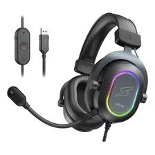 Headset Gamer Fifine Superframe Edition Sfh6 Rgb 7.1 50mm