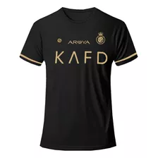 Camiseta Cristiano Ronaldo Dorada Diseño Especial 2023