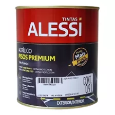 Tinta Para Piso Alta Durabilidade Alessi 900ml Escolha A Cor