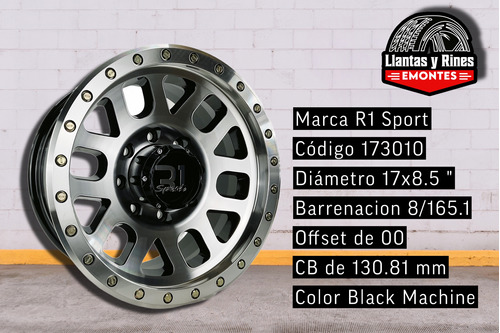 Rines 17 X 9 8/165 Chevrolet Ford Hummer 8 Birlos (2rin) Foto 2